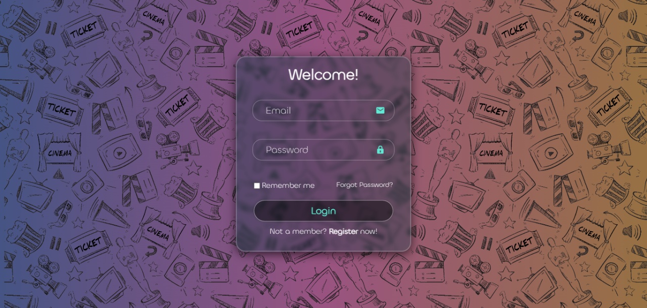 Phyo movie login page