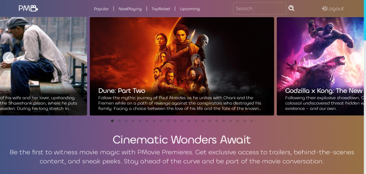 Phyo movie home page